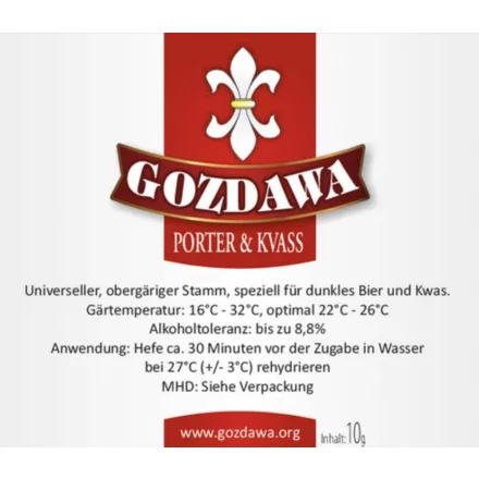 Gozdawa Porter&Kvass 10 g