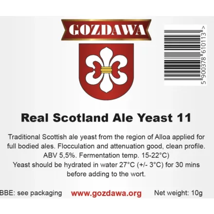 Gozdawa Real Scotland Yeast 10 g