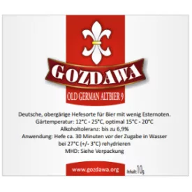 Gozdawa Old German Altbier 10 g