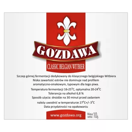 Gozdawa Classic Belgian Wit „Lallemand Wit“ 250 g