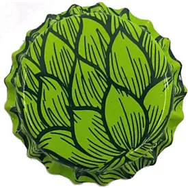 Korunový uzávěr 100 ks – s chmelovým šiškem