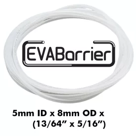   Vnější průměr: 8 mm (5/16") Vnitřní průměr: 5 mm Trubka na straně piva – EVAbarrier