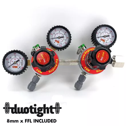 Kegland CO2 duální reduktor MK4 typ 30, s rychlospojkami!