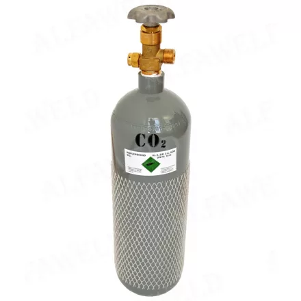 2kg láhev CO2 pro potravinářský průmysl
