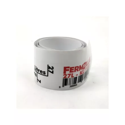 Fermzilla Tri-Clamp 55L samolepka pro indikaci hladiny