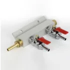 Kegland rozdělovač oxidu uhličitého 2cestný