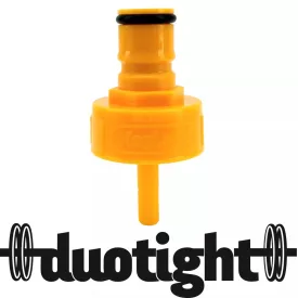   FermZilla Post plastová spojka žlutá / PET plnicí hlavice