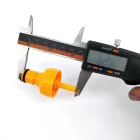 FermZilla Post plastová spojka žlutá / PET plnicí hlavice