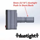 Duotight Mini digitální tlakoměr 8 mm (0–7 bar)