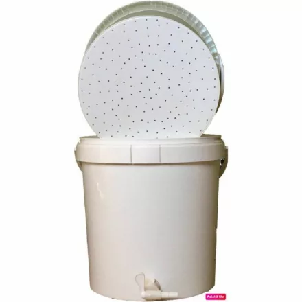 20litrová FILTRAČNÍ SADA – spojitelné vědro s filtračním dnem + vědro s kohoutkem