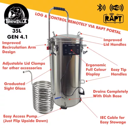 Brewzilla GEN4.1 35L varný kotel