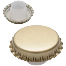 Korunkový uzávěr 29 mm, 100 ks – s vysokým výstupkem