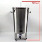 KegLand nerezová kónická kvasná nádoba – 32 l