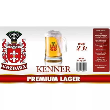 Gozdawa Expert Premium Lager Kit 23 l