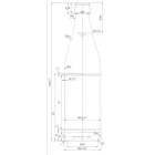 20 ks Vichy 500 LW pivní láhev – hnědá