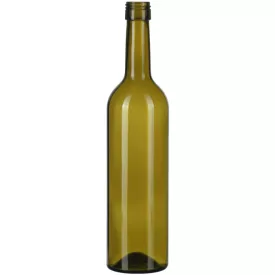   Bordoi láhev na víno 310 BVS se šroubovým uzávěrem – olivová – VÝPRODEJ
